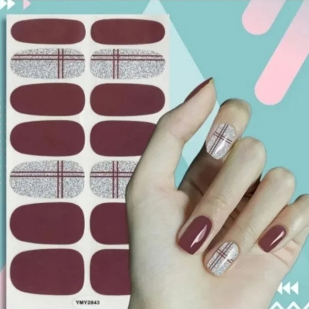 3 FOR $13 🔥 Trendy Self Adhesive Nails Wrap